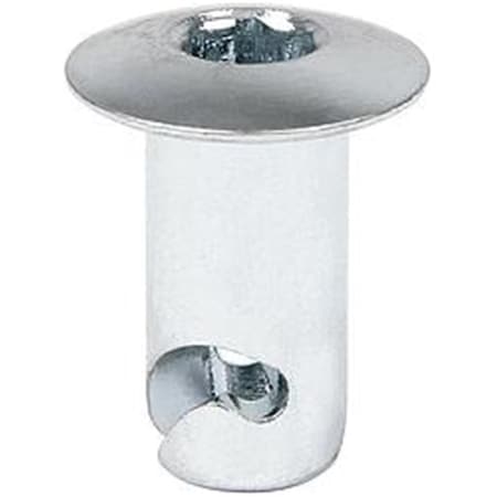 Allstar Performance 0.31 x 0.5 in. Oval Allen Head Steel Button Fasteners, 10PK ALL19152